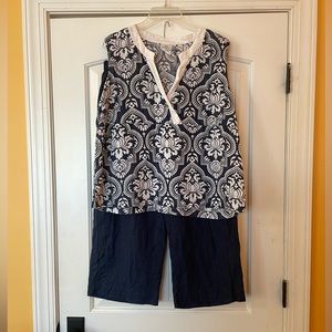 Women’s XL Hot cotton pants and top set